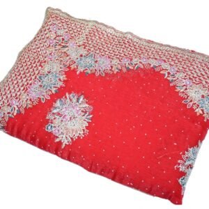 Scarlet Radiance Heavy Work Saree