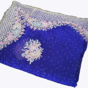 Royal Sapphire Fancy Fabric Saree