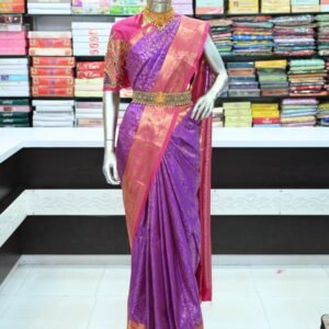 Pattu Saree With Blouse